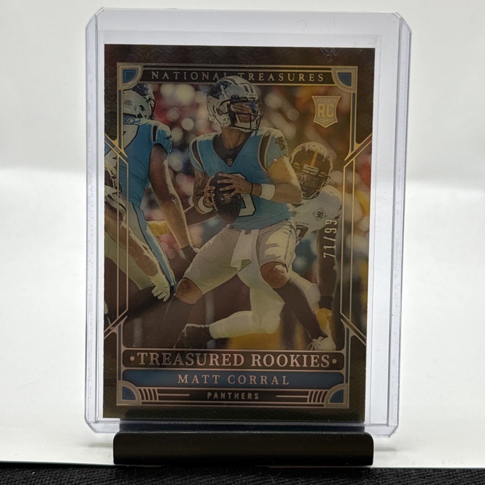 Matt Corral Panini National Treasures Treasured Rookies #MCO Base