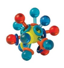 5 Inch Transparent Atom Teether Ball Baby Toy by Manhattan Toys