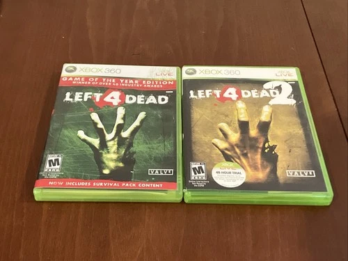 New ListingLot Of 2 Xbox 360 Left 4 Dead GOTY & Left 4 Dead 2