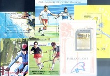 Complete vintage of sheets 1989.