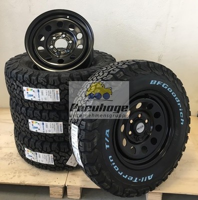 Mercedes Sprinter 4x4 W907 Kompletträder 16'' Zoll Offroad DOTZ BF Goodrich KO2 