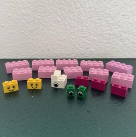 Lego 2007 Classic My First Lego Set #6161 & Classic Pink Brick Box #5585