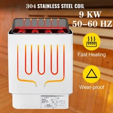 6/9KW Sauna Heater Stove 220V-240V Hot Sauna Stove For Office,Bedroom,Hotel,Spa