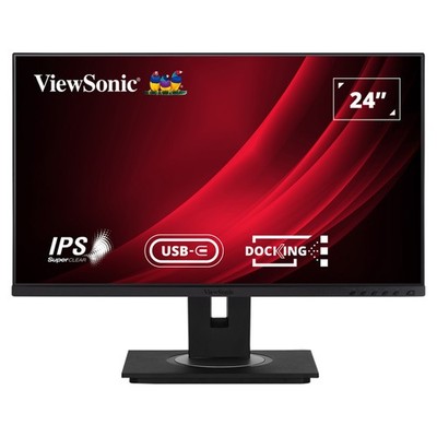 ViewSonic VG2456 24'' (61 cm) Docking-Monitor mit USB Typ-C + Ethernet