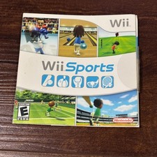 Wii Sports Nintendo Wii Cardboard Case Sleeve Insert Only - NO Game or Manual