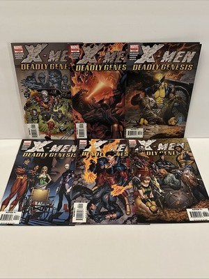 Marvel Comics X-Men Deadly Genesis #1-6 Complete Series 1st Appearance of Vulcan