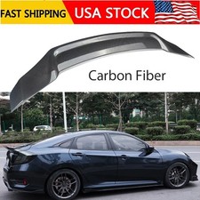 For 2023-2025 11th Honda Accord Carbon Fiber R Style Highkick Trunk-Spoiler Wing