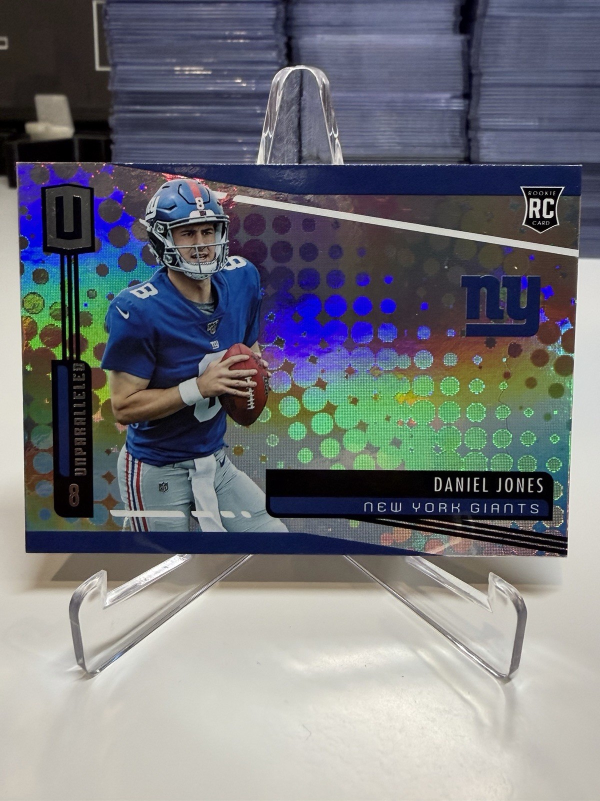 2019 Panini Unparalleled - Rookie Daniel Jones #206 (RC) B-05