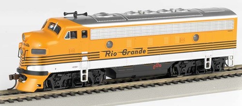 Locomotora diésel Bachmann 63707 escala HO Denver y Río Grande Western EMD F7A LN | Zustand: Used