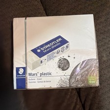 Staedtler Mars Plastic Eraser, White, Sealed Pack of 20