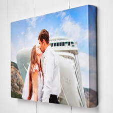 Leinwand Bilder personalisiert Wandbilder 16x22" Ihre Fotodrucke gerahmt auf 18mm