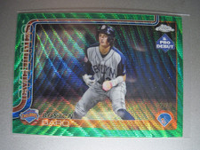 2025 Topps Pro Debut Chrome Autographs Green Refractors #PDC-98 Boston Baro