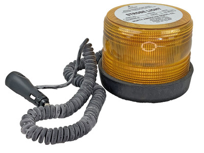 North American Signal Co ST500M-A Magnetic Amber Strobe Light