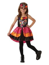 Sugar Skull Day Of The Dead Costume - Large - Rubies