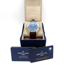 Breitling AB1510 Premier Heritage Duograph with Blue Dial 42mm 2