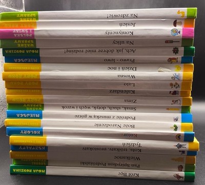 20x ABC Uczę Się Małgorzata Strzałkowska Polish Children s Books Hachette Bundle