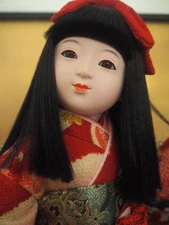 Japanese Doll Girl Yoshimune Made Senju