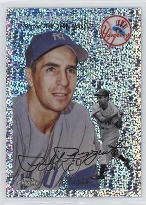 2023 Chrome Platinum Anniversary Speckle Refractor 20/150 Phil Rizzuto HOF 19wd