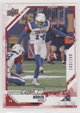 2019 Upper Deck CFL Red 103/150 Boris Bede #98 l4n