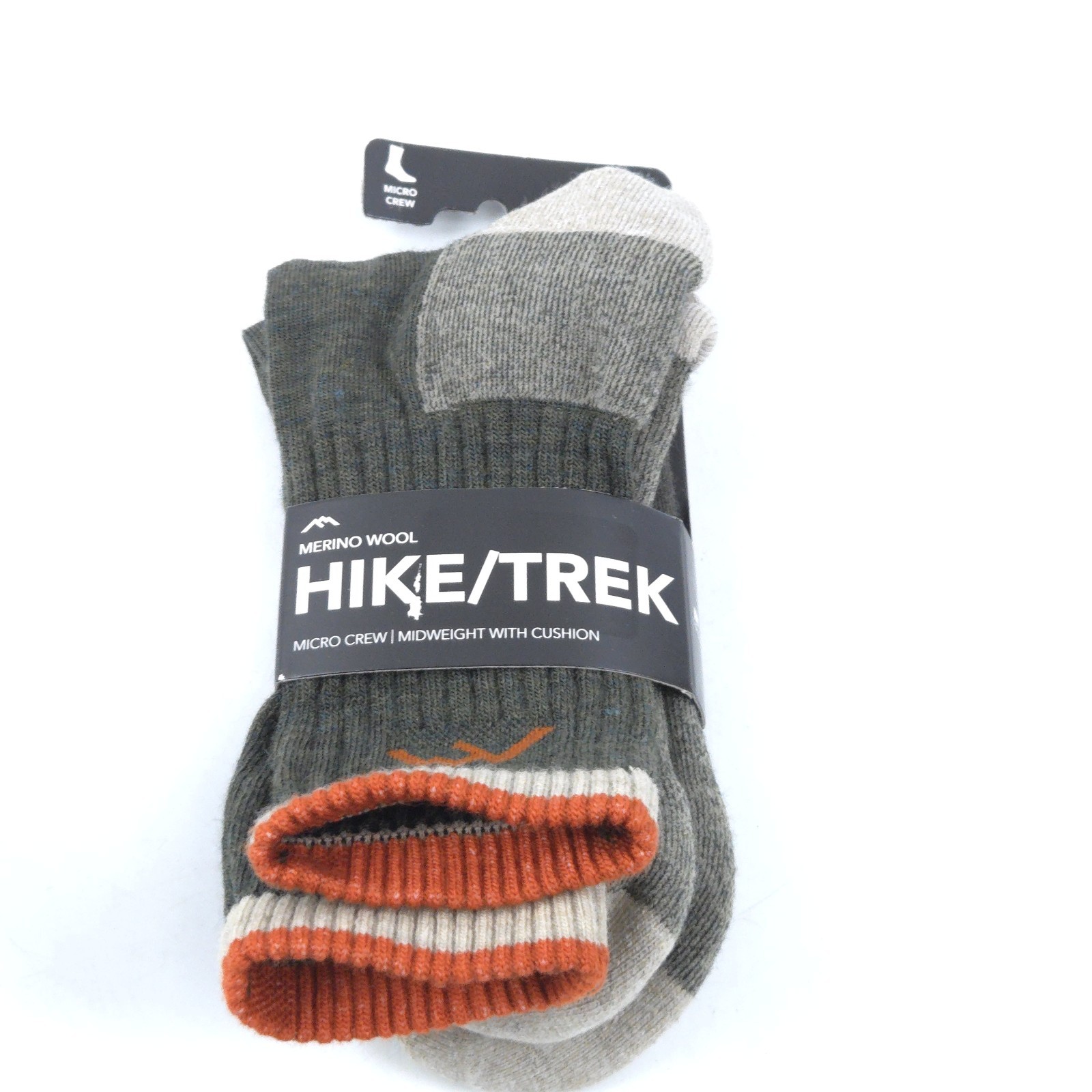 S Lg Hiker Micro Crew Midweight Hiking Sock