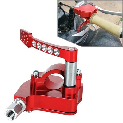 Billet Thumb Control Throttle Assembly für Yamaha Banshee 350 YFZ350 1987-06 Rot