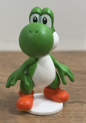 Yoshi Nintendo Super Mario Bros 2  Action Figure Pvc Toy On Base