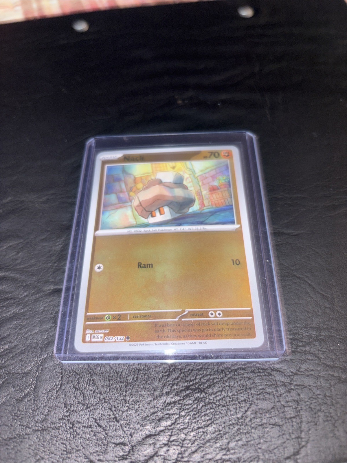 Rev Holo - Nacli 082/132 Pokemon Mega Evolution - Pokémon Mega Evolution