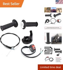 22mm Twist Throttle Accelerator Handle Grips for 50-250cc Dirt Bikes  ATVs