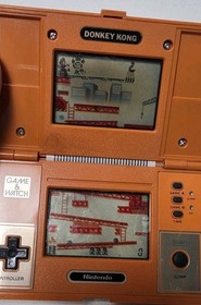 Nintendo Game & Watch Donkey Kong Multi Screen DK-52 Handheld Gsme Japan