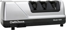 Professional Electric Knife Sharpener with 100-Percent Diamond Abrasives,Gray