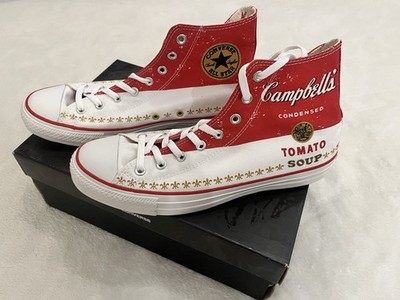 Converse Chuck Taylor Casino Andy Warhol Campbell's Soup US 11,5