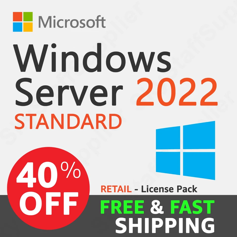 Microsoft Windows Server 2022 STANDARD 24 Core License + 10 CALs - NEW Retail - Image 3 of 4