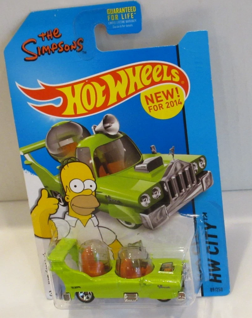 Hot Wheels The Simpsons Contemporary Diecast Cars, Trucks and Vans