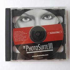 MGI PhotoSuite III Platinum Edition PC CD-ROM 2 Disc Set 1999