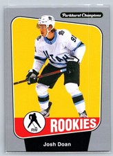 2024-25 Parkhurst Champions Silver Parallel Josh Doan RC Utah Hockey Club #268