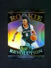 2024-25 Panini Select Stephon Castle #17 RC Rookie Revolution Silver Prizm