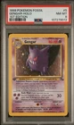 New ListingPokemon Gengar Fossil 1st Edition Holo Rare #5 PSA 8