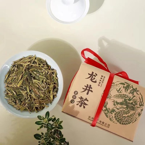 500g 2025 New Chinese Longjing Tea Long Jing Spring Xi Hu Dragon Well Green Tea - Picture 3 of 6