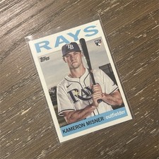 Topps #28 Kameron Misner Rays MLB 2025 Archives Rookie 1964 Baseball Card