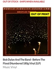 Bob Dylan Before the Flood [MFSL2-426] sealed NEW