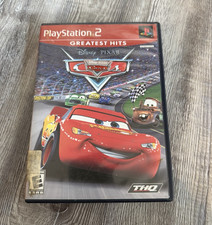 Disney Pixar Cars Greatest Hits PS2 CIB w/ Manual THQ Racing Game