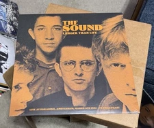THE SOUND Larger Than Life Live Paradiso Amsterdam 1981 LP