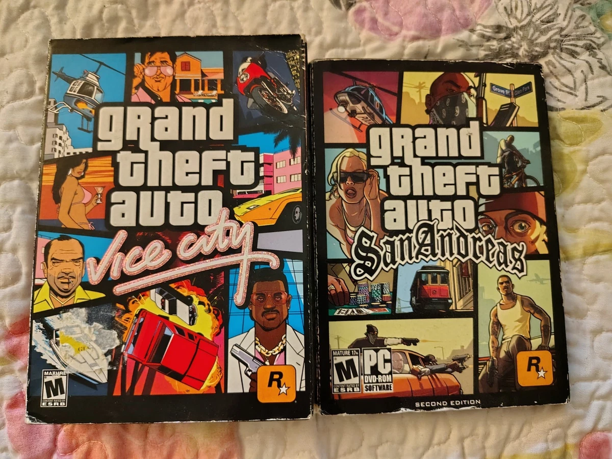 Grand Theft Auto: Vice City PC Action & Adventure Video Games for
