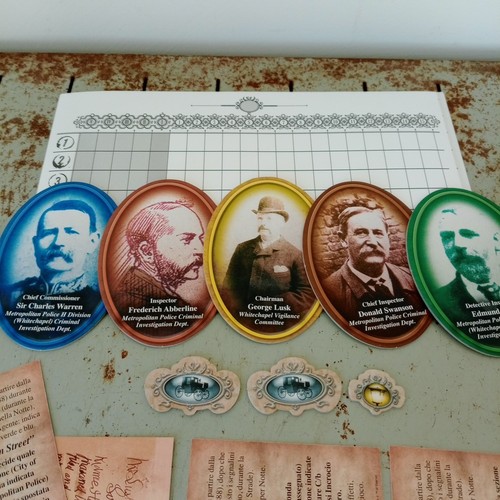 Lettere Da Whitechapel (Giochi Uniti) Sir Chester Cobblepot Boardgames - Foto 8 di 9