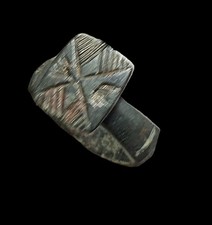 Medieval Ring European/byzantine 1200ad Billon