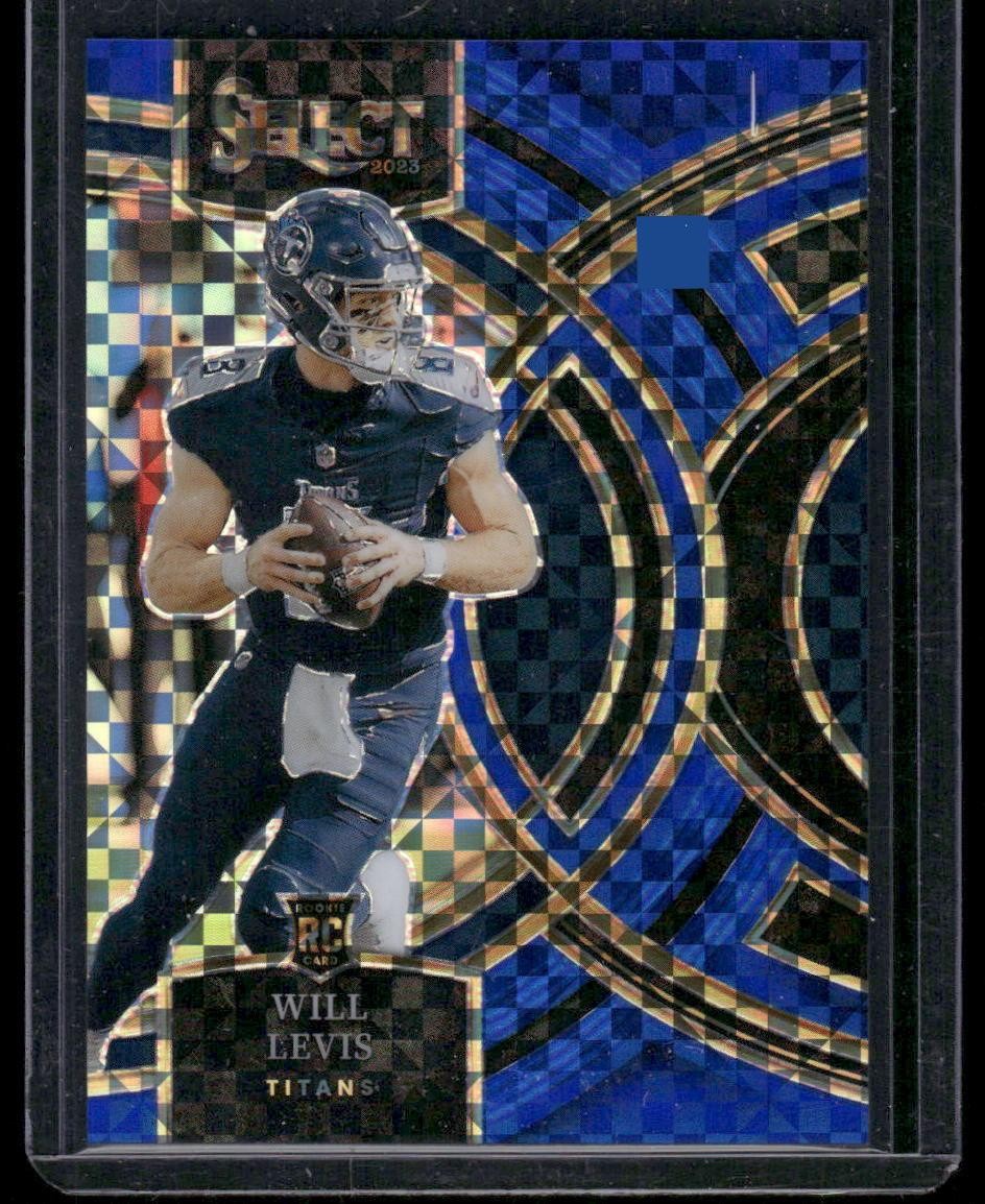 2023 Panini Select #148 Will Levis Blue Prizms #/149