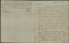 HENRY CLAY - AUTOGRAPH LETTER SIGNED 11/21/1829