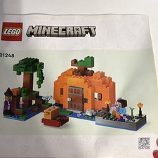 LEGO Minecraft 21248 Instruction Manual Bookl...