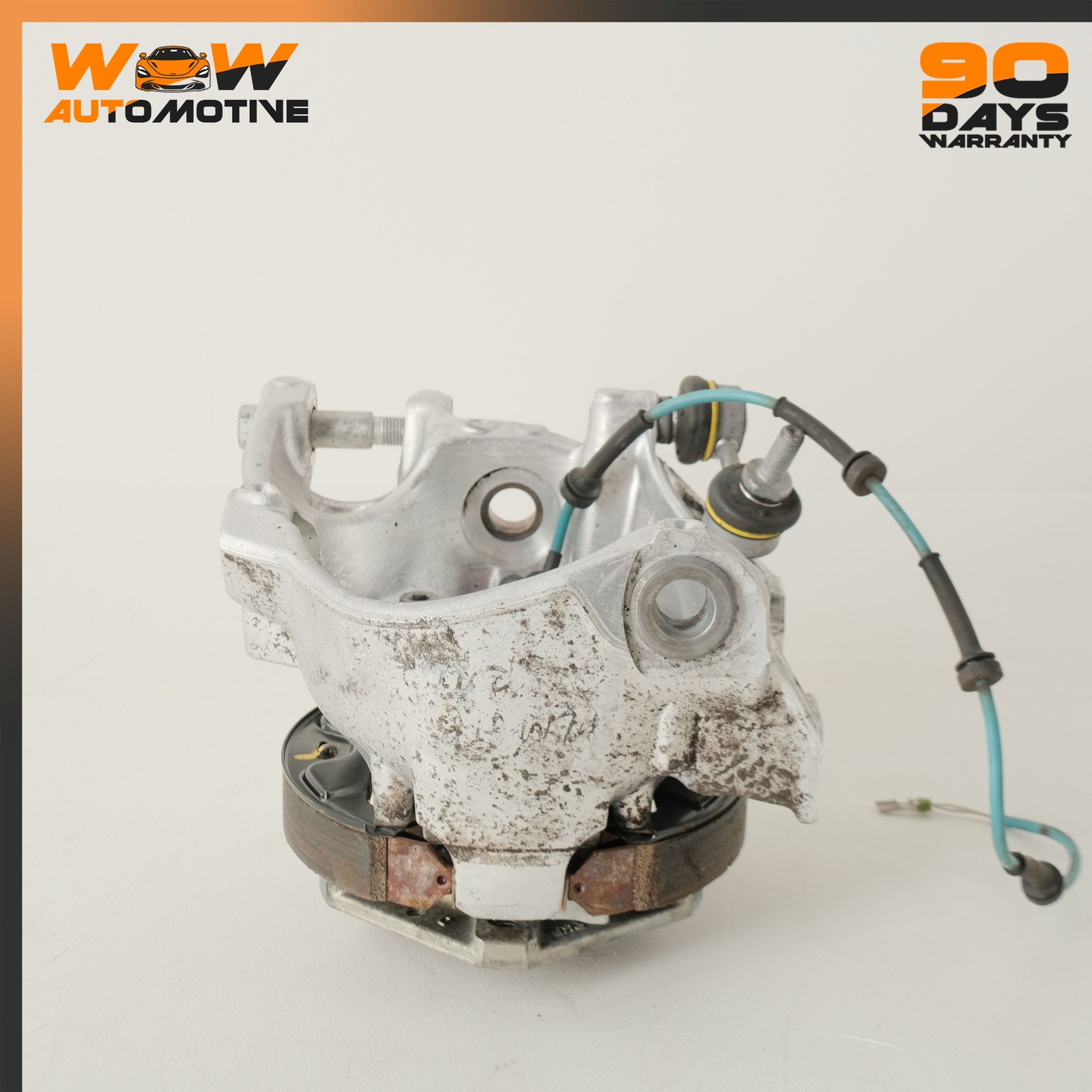 08-19 MASERATI GRANTURISMO S REAR RIGHT PASSENGER SIDE SPINDLE KNUCKLE HUB OEM