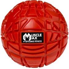 Muscle Max Trigger Point Massage Ball - Deep Tissue Therapy - 3.2" High-Density